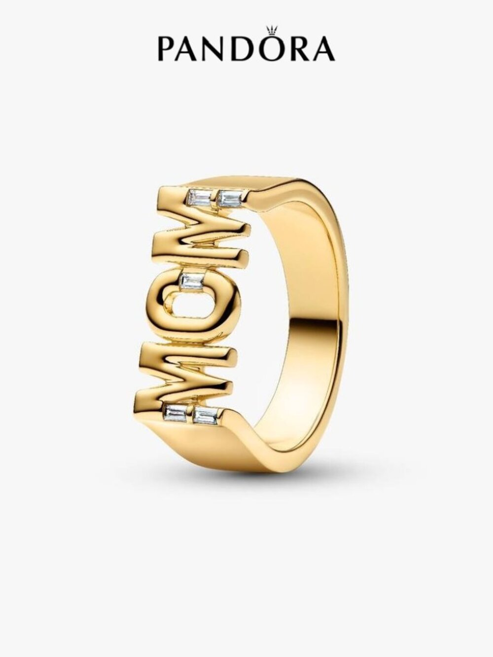 Pandora Mom Signet Ring